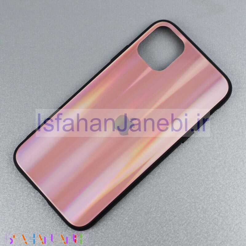 اصفهان جانبی-قاب لیزری پشت گلسی iPhone 11 کد4 سری B