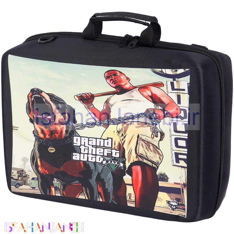 اصفهان جانبی-کیف کنسول بازی PS5 طرح GTA V کد 4
