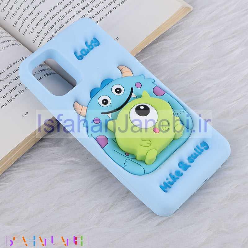 اصفهان جانبی-قاب عروسکی سامسونگ Galaxy A51 4G پاپ سوکت دار طرح Mike & Sully
