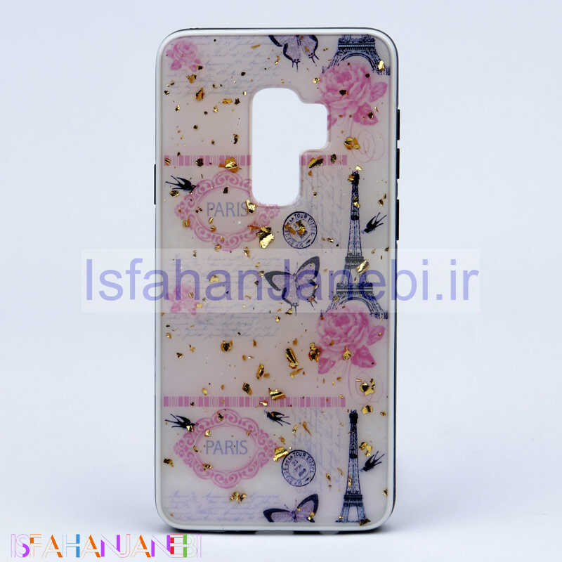 اصفهان جانبی-قاب ماربل فانتزی طلایی Samsung S9 Plus کد4