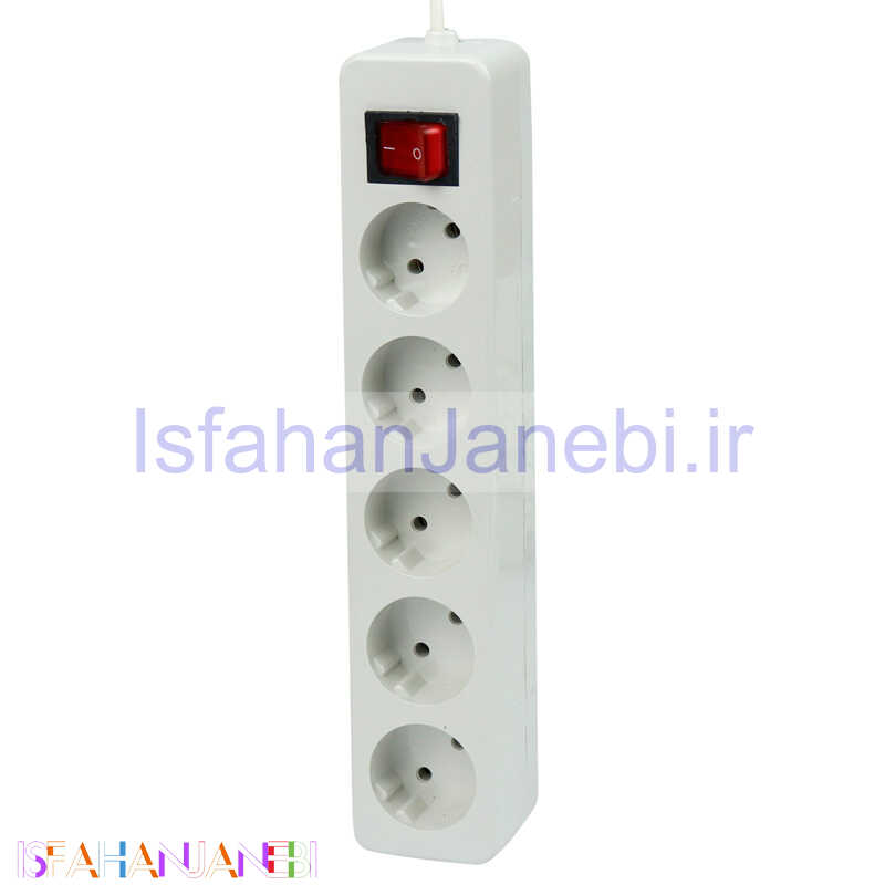 اصفهان جانبی-چند راهی 5 خانه برق کشیده الکترو فاز Electro Faz با کابل 1٫5 متری