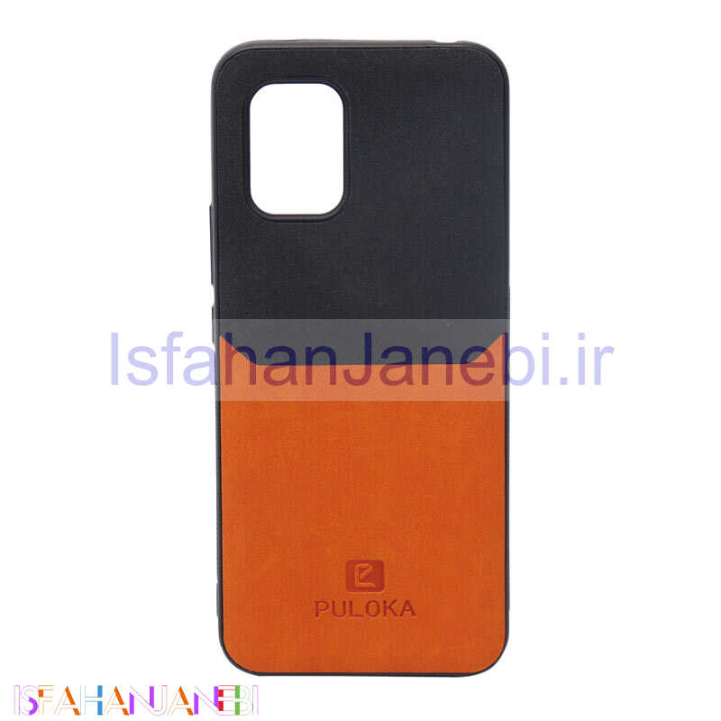 اصفهان جانبی-قاب دوتکه چرمی PULOKA شیائومی Mi 10 Lite