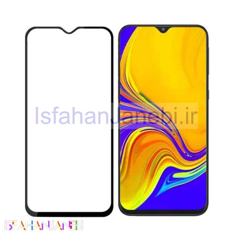 اصفهان جانبی-گلس تمام چسب Samsung A30s مشکی