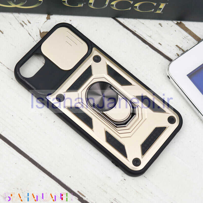 اصفهان جانبی-قاب ضد ضربه محافظ لنزدار کشویی هولدر دار بتمن iPhone 6/6s