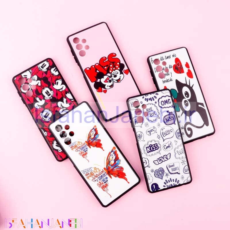 اصفهان جانبی-قاب دور ژله ای طرحدار دخترانه محافظ لنزدار ایرانی Samsung Galaxy A13