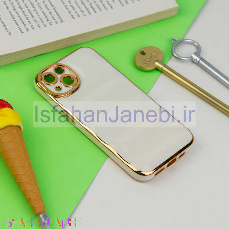 اصفهان جانبی-قاب PC پافر ژله ای محافظ لنزدار iPhone 13