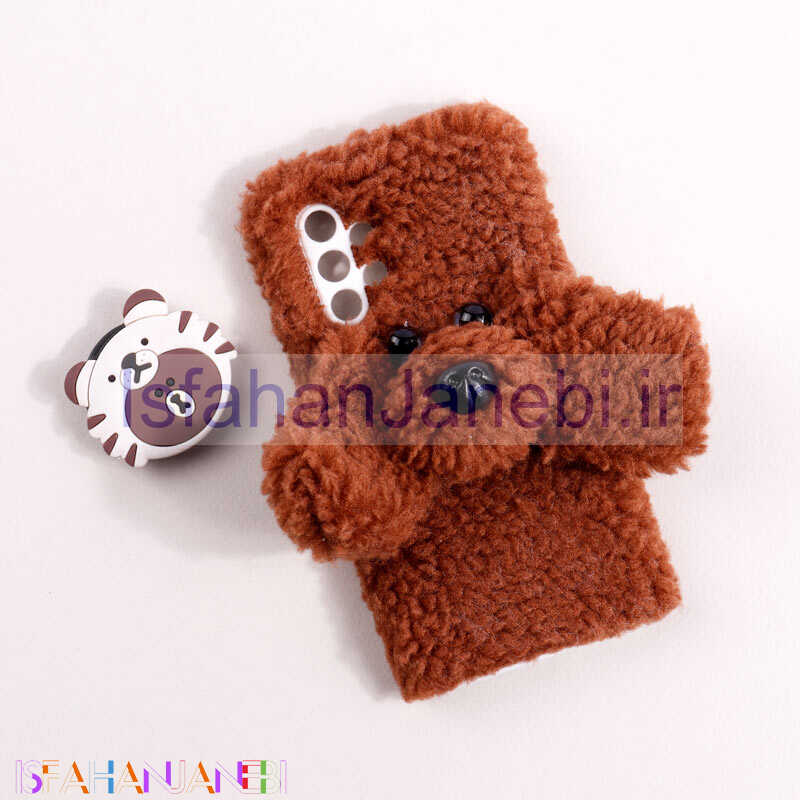 اصفهان جانبی-قاب پولیشی سگ پشمالو محافظ لنزدار Samsung Galaxy A32 4G