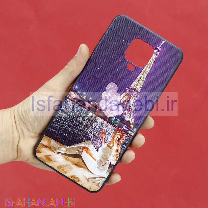 اصفهان جانبی-قاب طرحدار + پاپ سوکت Xiaomi Redmi Note 9 Pro کد2 سری B