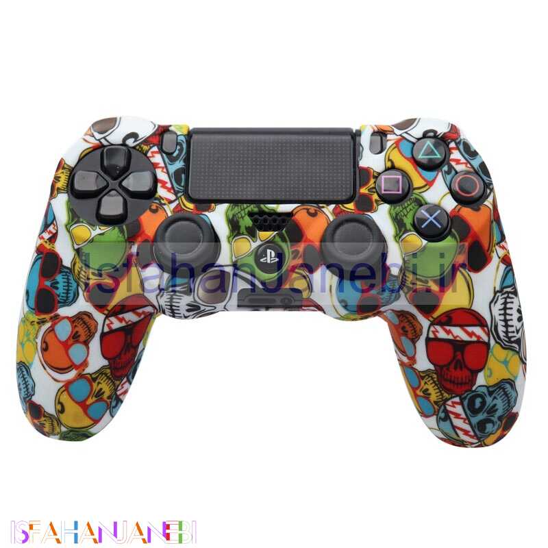 اصفهان جانبی-روکش دسته بازی PS4 طرح اسکلت و عینک