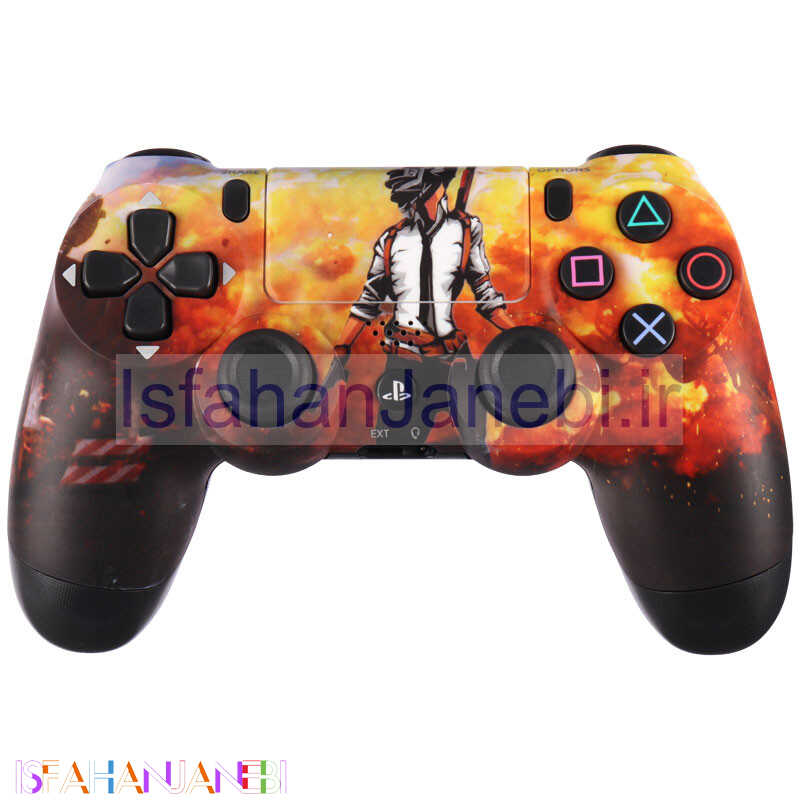 اصفهان جانبی-دسته بازی بی سیم SONY PlayStation 4 DualShock 4 High Copy طرح PUBG