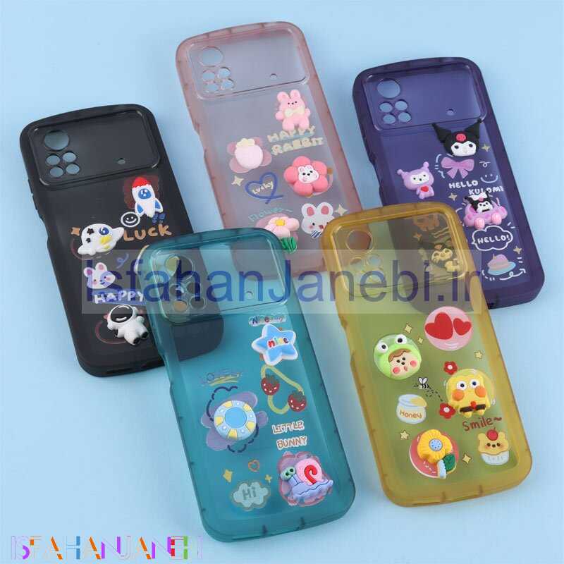 اصفهان جانبی-قاب Fashion Case شیائومی Poco X4 Pro 5G عروسک برجسته محافظ لنزدار