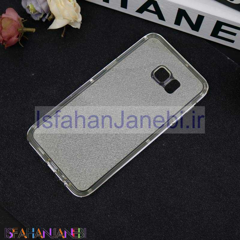اصفهان جانبی-قاب ژله ای اکلیلی دو رنگی Samsung Galaxy Note 5 نقره ای