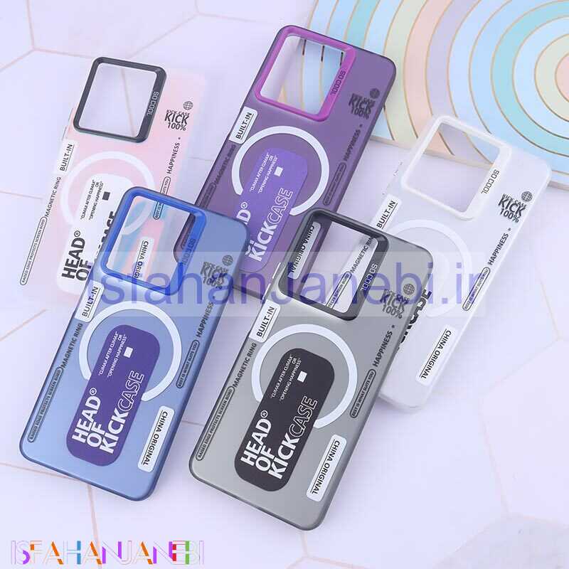 اصفهان جانبی-قاب So Cool شیائومی Redmi Note 13 4G طرح مگ سیف Kick Cace