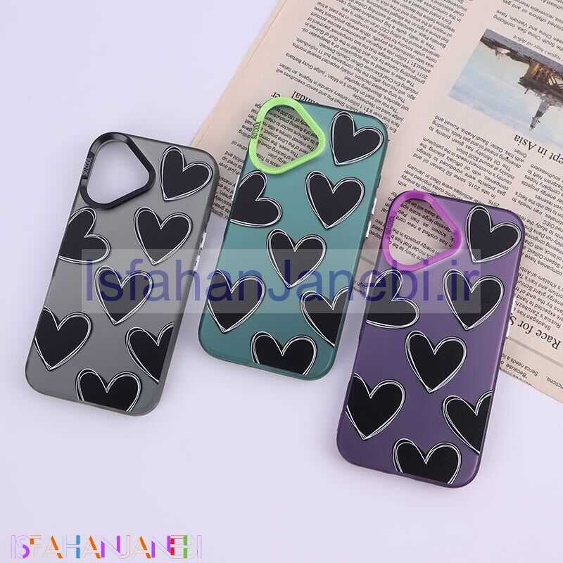 اصفهان جانبی-قاب So Cool آیفون iPhone 16 طرح قلب