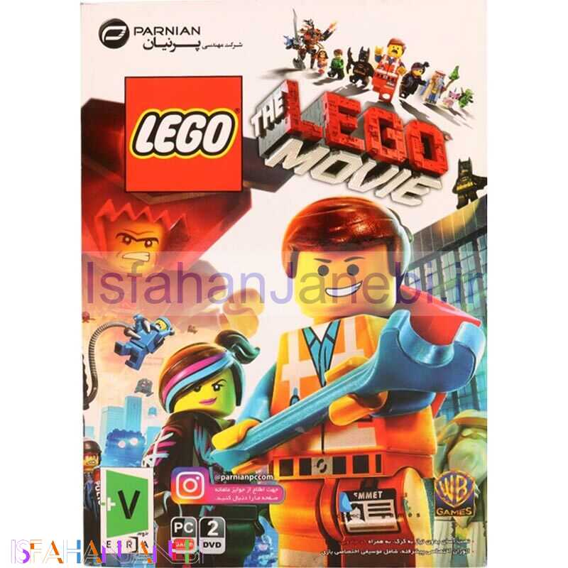 اصفهان جانبی-بازی The Lego Movie Video Game 2DVD پرنیان مناسب برای PC