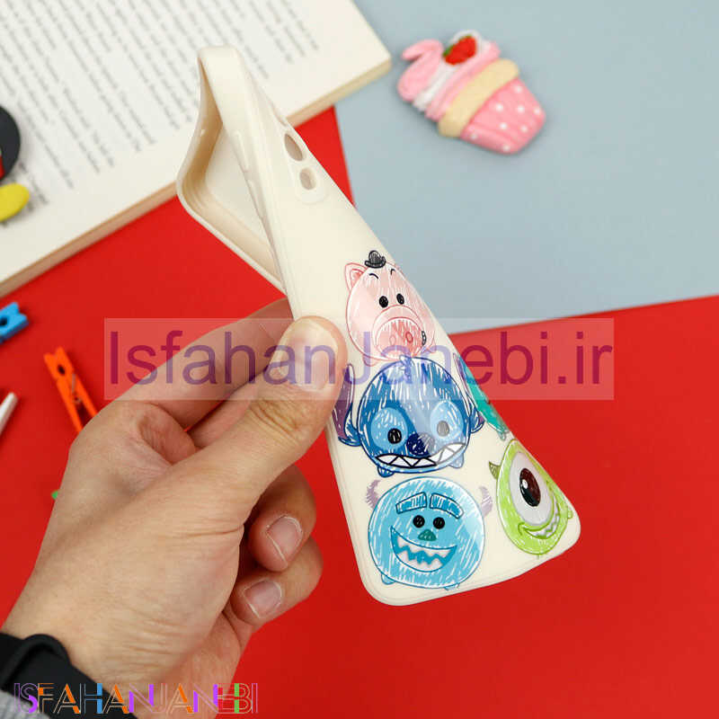 اصفهان جانبی-قاب سیلیکونی سفید محافظ لنزدار طرح دیزنی پسرانه سامسونگ A30s