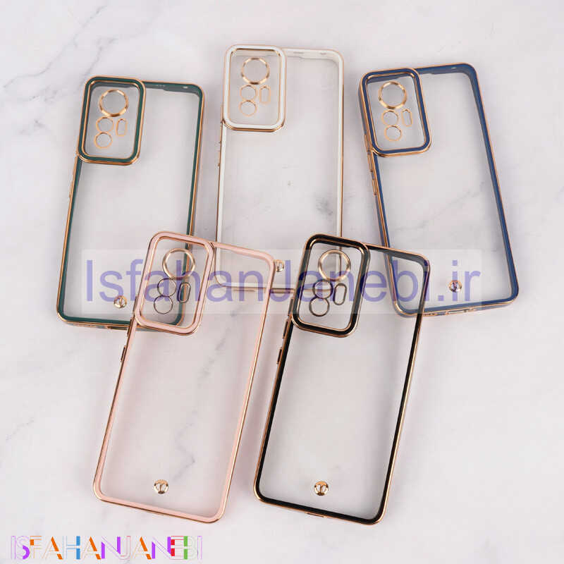 اصفهان جانبی-قاب Space شیائومی Xiaomi 12 Lite دور رنگی محافظ لنزدار