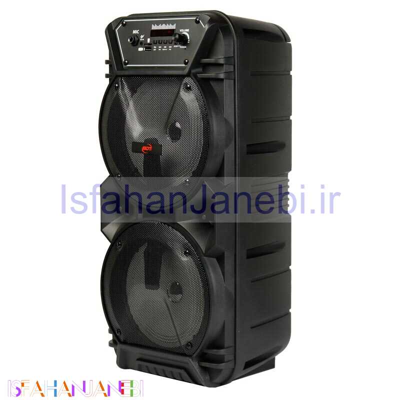 اصفهان جانبی-اسپیکر چمدانی بلوتوثی رم و فلش خور BDT BD-6658
