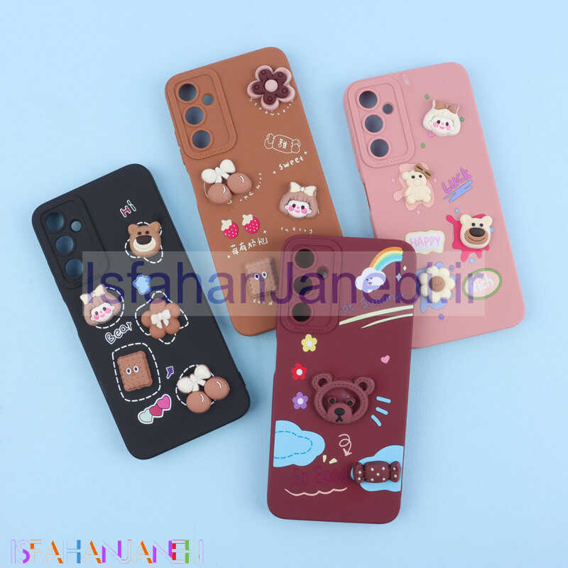 اصفهان جانبی-قاب فانتزی عروسکی Pro Camera محافظ لنزدار Samsung Galaxy A05s