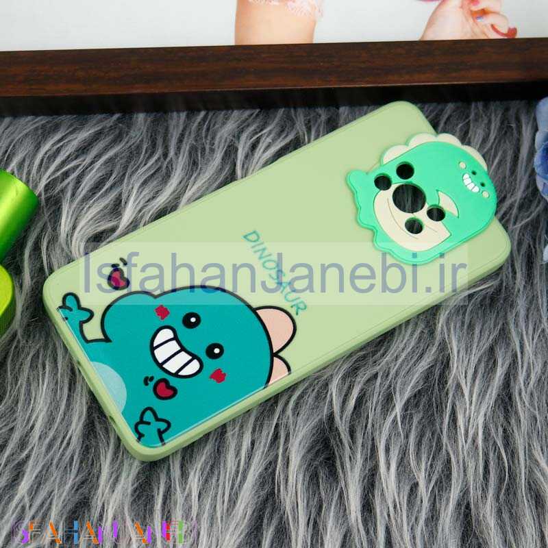اصفهان جانبی-قاب سیلیکونی عروسکی محافظ لنزدار طرح Dinosaur شیائومی Xiaomi Poco X3