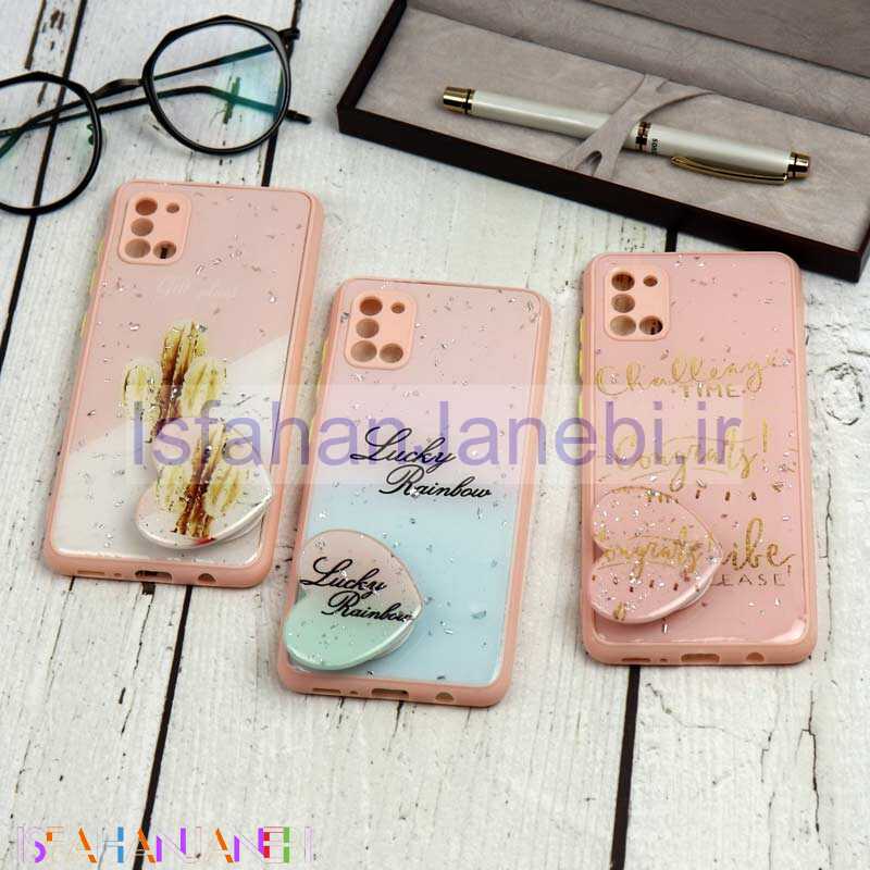 اصفهان جانبی-قاب محافظ لنزدار پاپ سوکت دار IMD صورتی Samsung A31