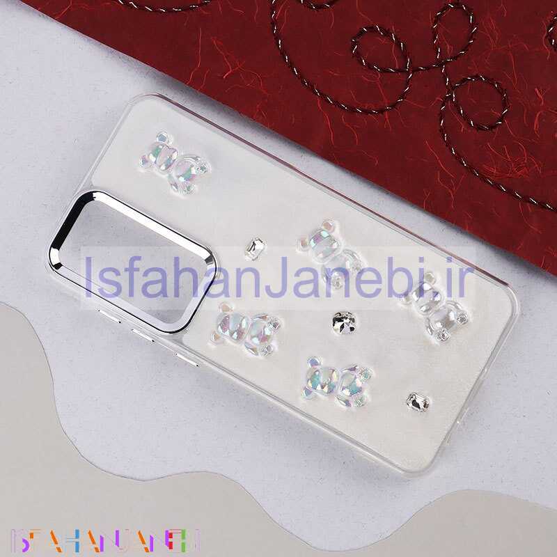 اصفهان جانبی-قاب اکلیلی Vip Max سامسونگ Galaxy S24 FE نگین دار فانتزی