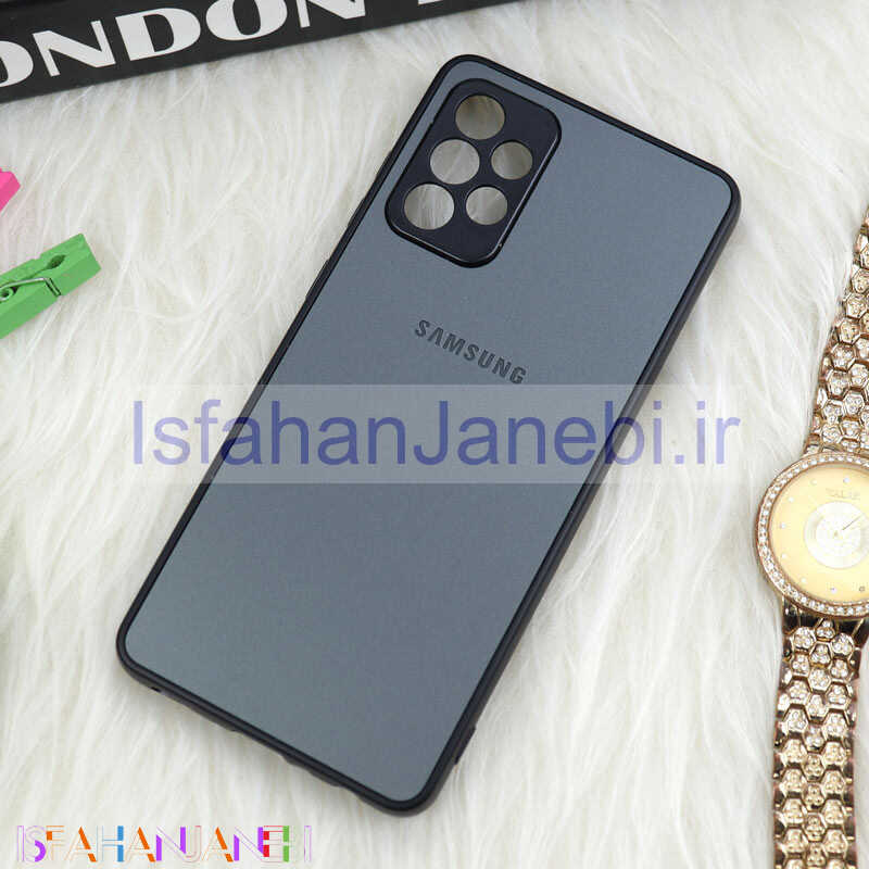 اصفهان جانبی-قاب سامسونگ Galaxy A72 طرح PVD محافظ لنزدار