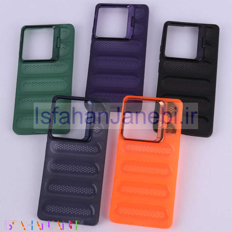 اصفهان جانبی-قاب پافر توری دار ژله ای استندشو شیائومی Redmi Note 13 Pro 4G