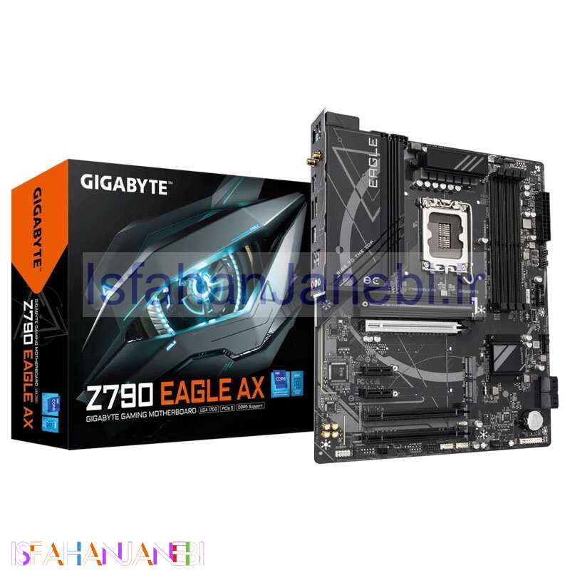اصفهان جانبی-مادربرد گیگابایت Z790 EAGLE AX rev. 1.0 DDR5