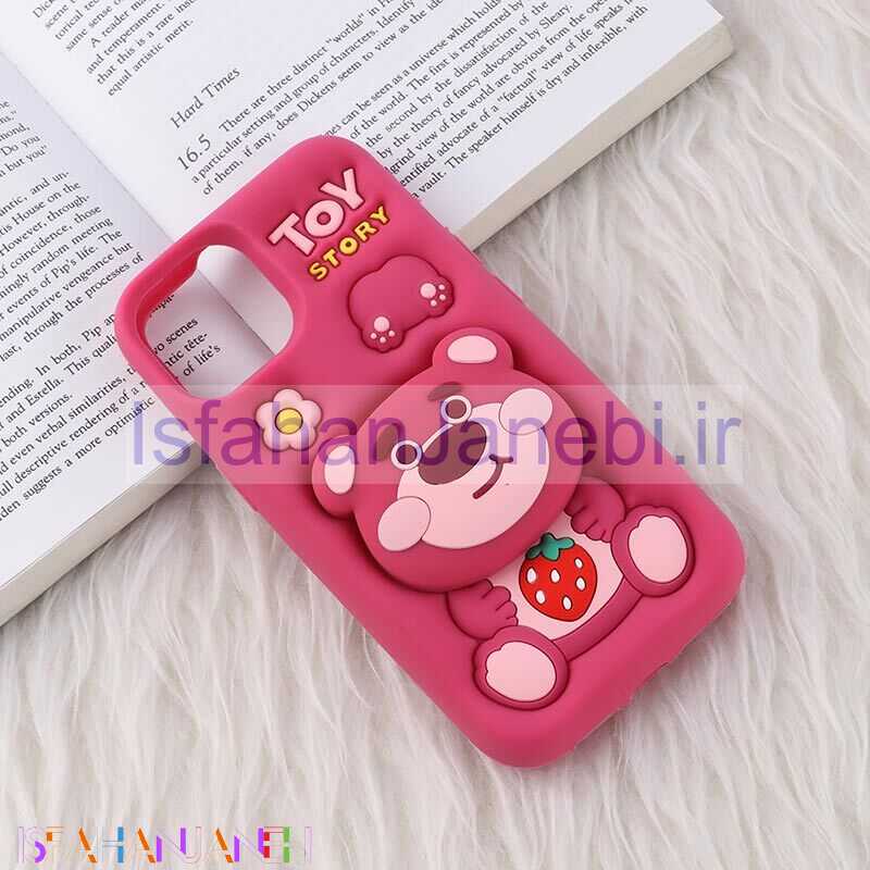 اصفهان جانبی-قاب سیلیکونی آیفون iPhone 13 / 14 پاپ سوکت دار طرح خرس Toy Story