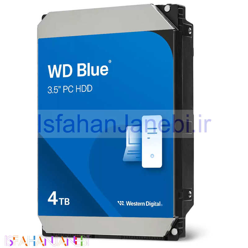 اصفهان جانبی-هارد اینترنال وسترن دیجیتال Western Digital Blue WD40EZAX 4TB