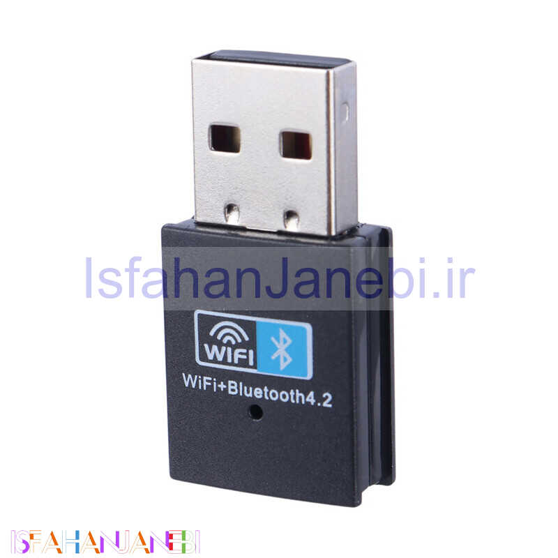 اصفهان جانبی-کارت شبکه بی سیم و بلوتوث UW03BT 300Mbps