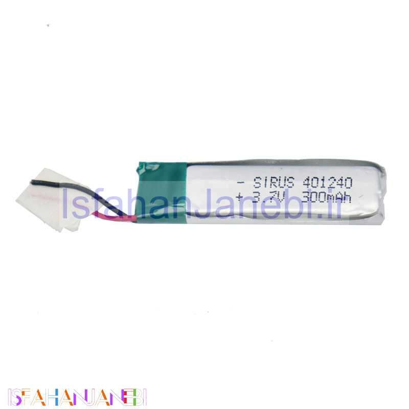 اصفهان جانبی-باتری لیتیوم 300mAh 40*11*4mm 401240