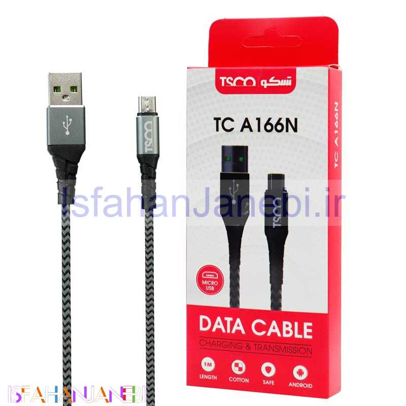 اصفهان جانبی-کابل میکرو یو اس بی TSCO TC A166N 2.1A 1m