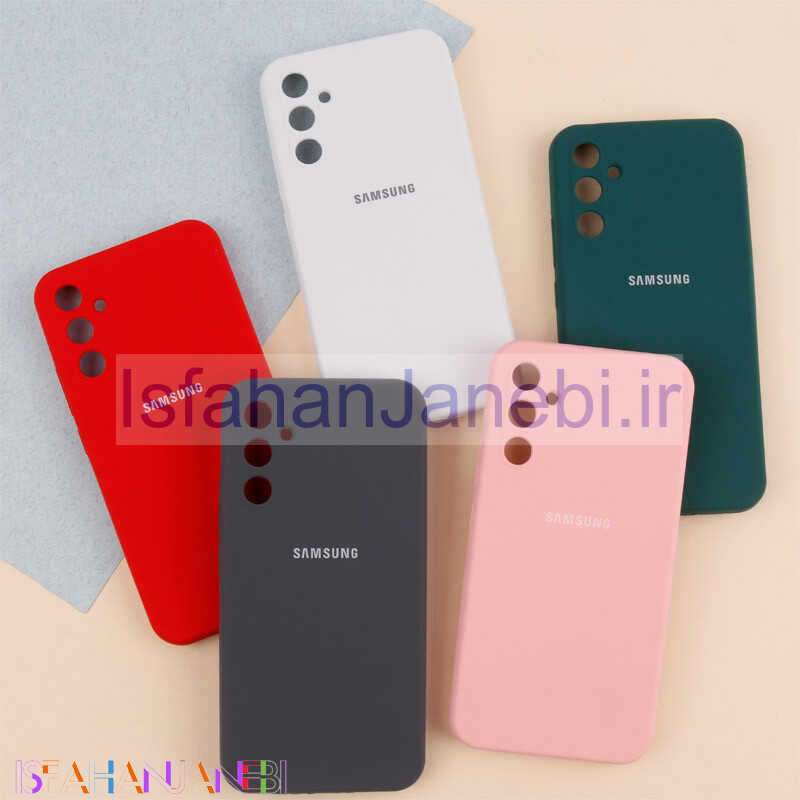 اصفهان جانبی-قاب سیلیکونی اصلی زیربسته سامسونگ Galaxy A34 محافظ لنزدار