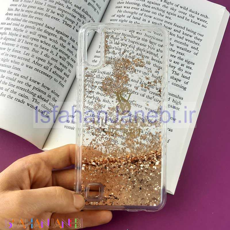 اصفهان جانبی-قاب آکواریومی ویکتوریاسکرت Samsung A10 طلایی