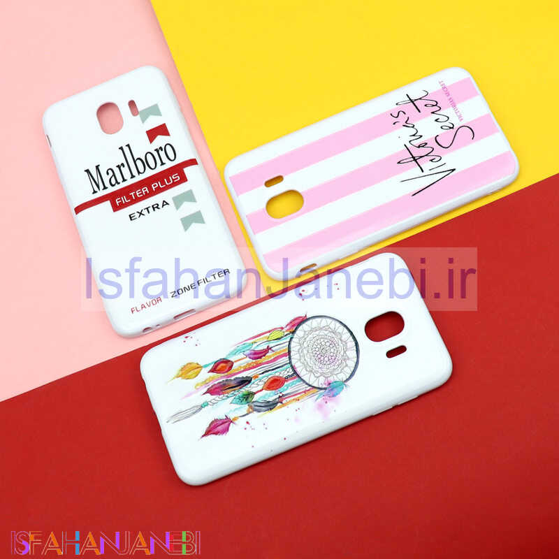 اصفهان جانبی-قاب فانتزی سفید طرح مختلف سامسونگ J4