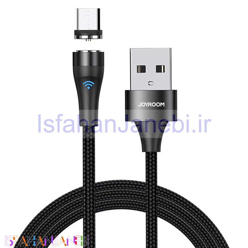 اصفهان جانبی-کابل میکرو یو اس بی مگنتی Joyroom S-1021X1 1m