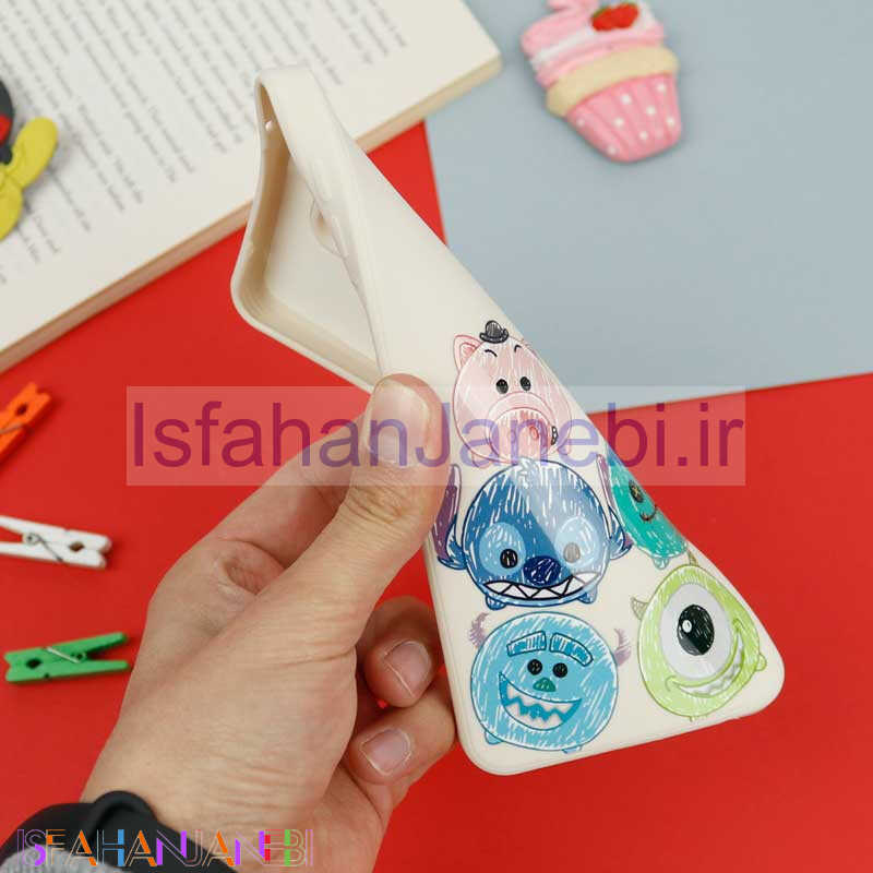 اصفهان جانبی-قاب سیلیکونی سفید محافظ لنزدار طرح دیزنی پسرانه Xiaomi Redmi Note 9s / Note 9 Pro