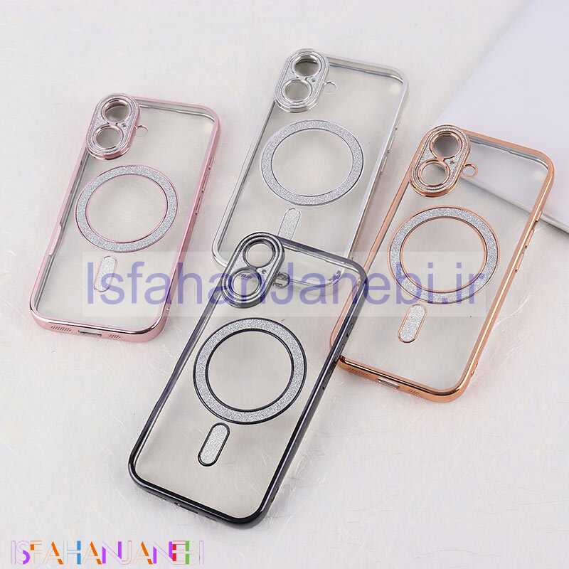 اصفهان جانبی-قاب اکلیلی مگ سیف آیفون iPhone 16 محافظ لنزدار