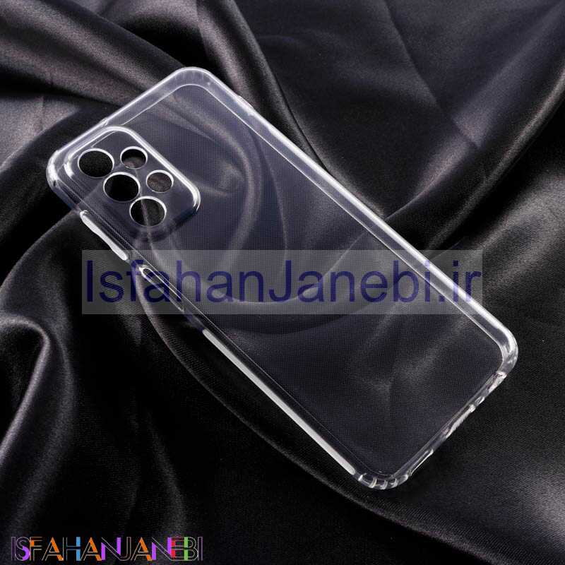 اصفهان جانبی-قاب ژله ای ساده بی رنگ محافظ لنزدار Samsung Galaxy A23