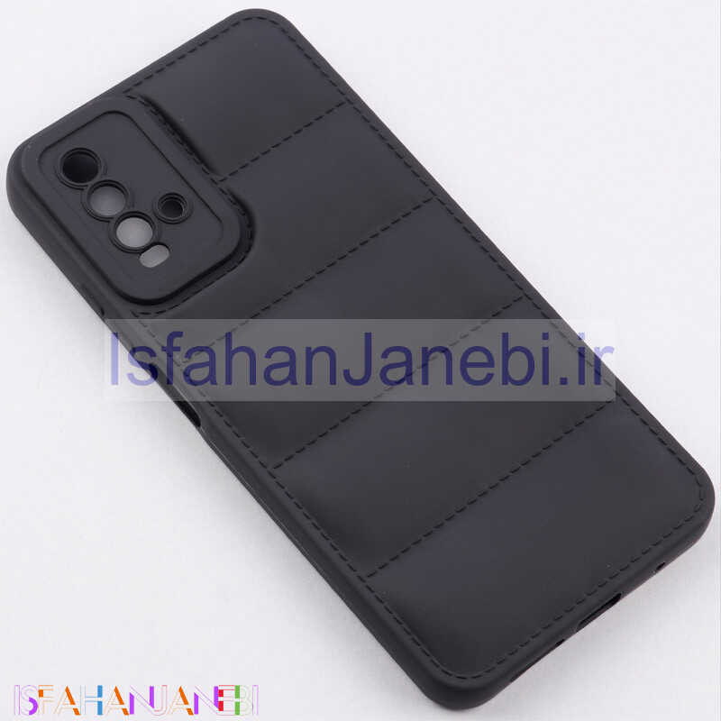 اصفهان جانبی-قاب پافر ژله ای شیائومیRedmi 9T محافظ لنزدار