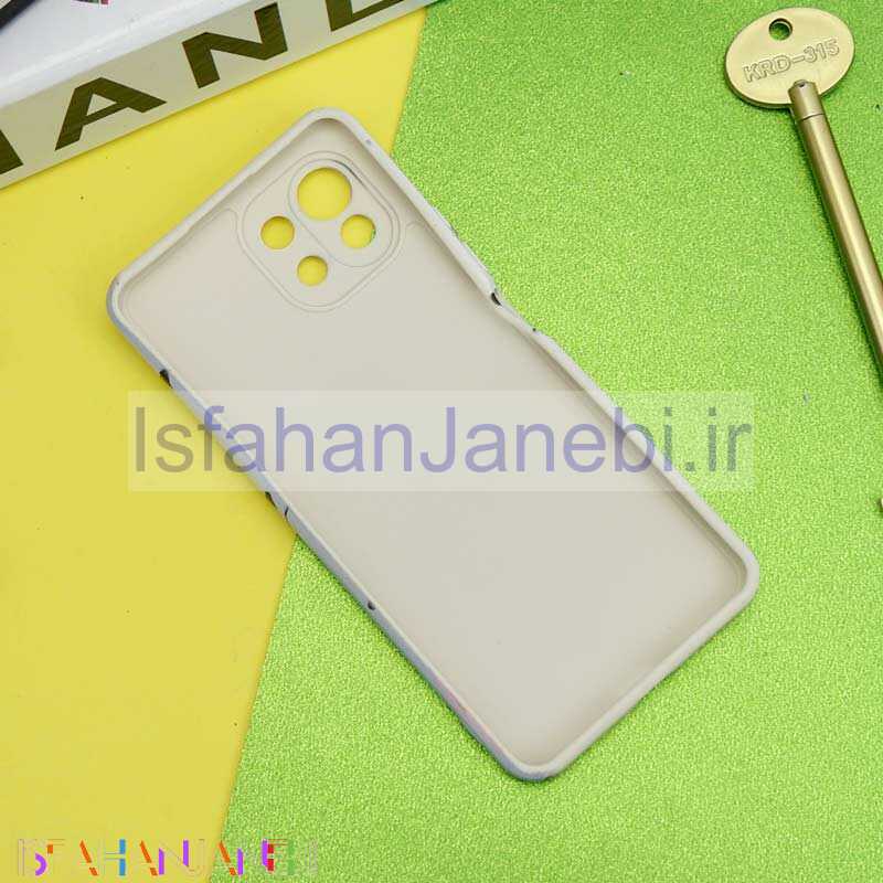 اصفهان جانبی-قاب سیلیکونی محافظ لنزدار طرح قلب Xiaomi Mi 11 Lite