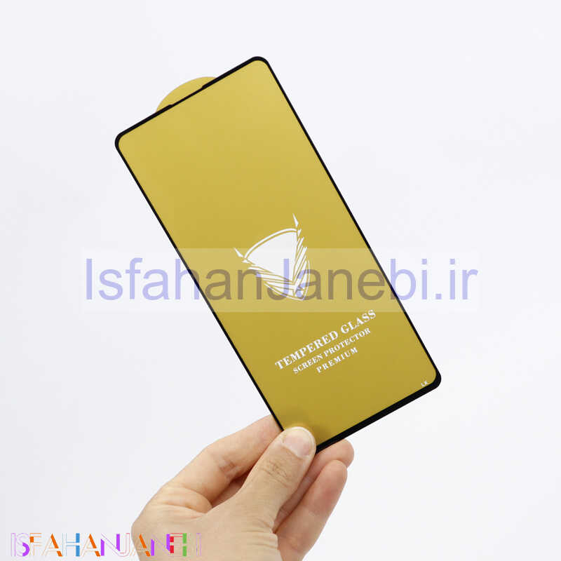 اصفهان جانبی-گلس تمام چسب GOLDEN شیائومی Redmi Note 9s