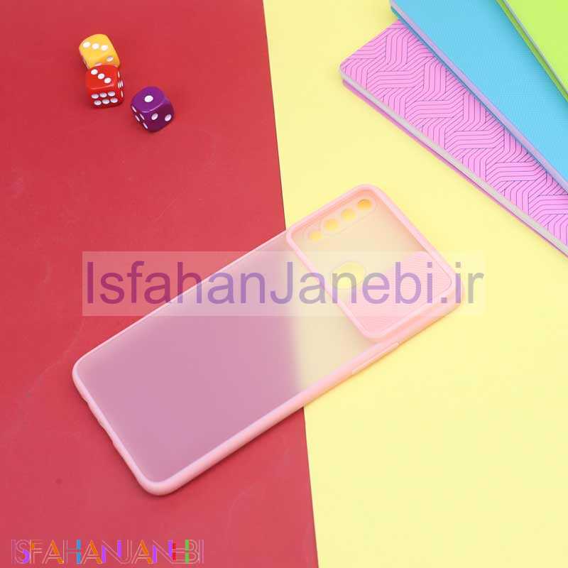 اصفهان جانبی-قاب PC مات محافظ لنز دار کشویی Samsung A20s