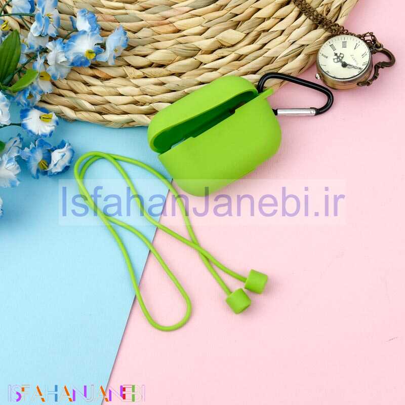 اصفهان جانبی-محافظ ایرپاد Pro سیلیکونی + هوک گردنی