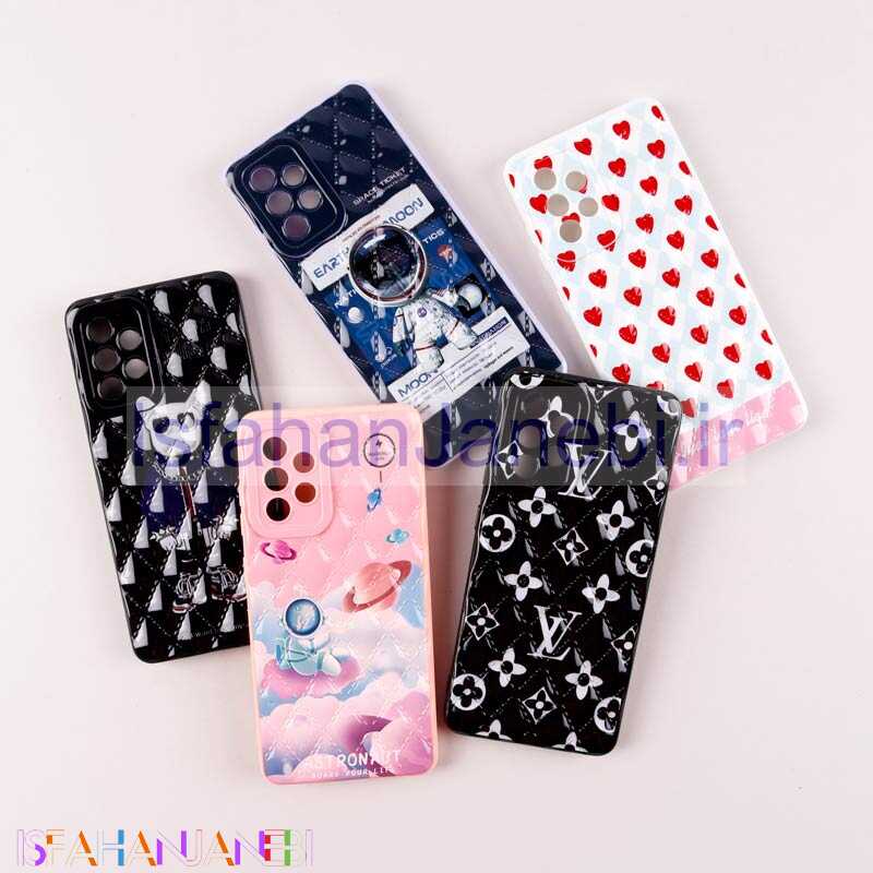 اصفهان جانبی-قاب طرحدار فانتزی پافر محافظ لنزدار Samsung Galaxy A52 / A52s