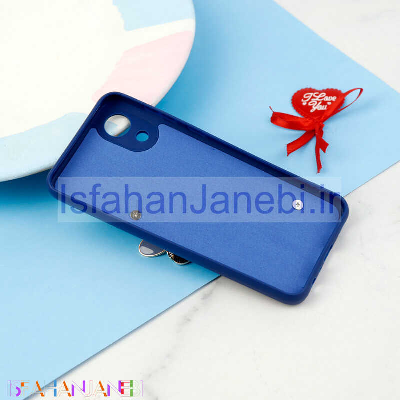 اصفهان جانبی-قاب سیلیکونی محافظ لنزدار + بند آویز Samsung Galaxy A03 Core