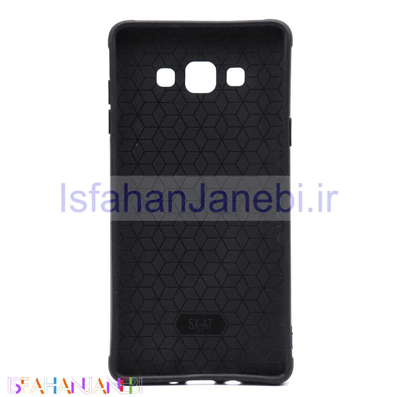 اصفهان جانبی-قاب چرمی طرح گوزن Samsung A7 قرمز