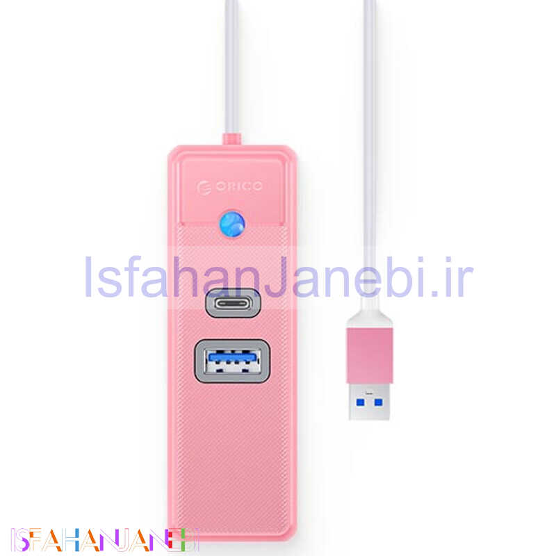 اصفهان جانبی-هاب 3 پورت USB3.0 اوریکو PWCUR-U3-015